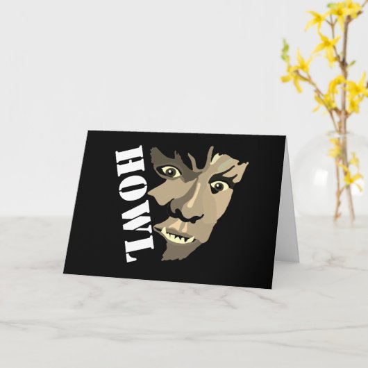 Werwolf, Howl Karte (Gelbe Blume)
