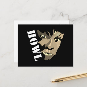 Werwolf, Howl Postkarte