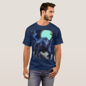 Werwolf im Mondlicht T-Shirt (Vorne ganz)