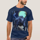 Werwolf im Mondlicht T-Shirt (Vorderseite)
