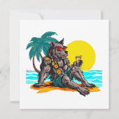 Werwolf im Urlaub (Rückseite)