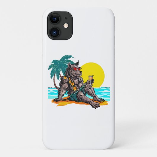 Werwolf im Urlaub Case-Mate iPhone Hülle (Rückseite)