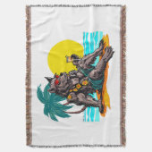 Werwolf im Urlaub Decke (Vorderseite Vertikal)