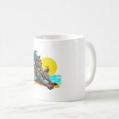 Werwolf im Urlaub Kaffeetasse (VorderseiteRechts)