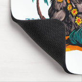 Werwolf im Urlaub Mousepad (Ecke)