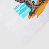 Werwolf im Urlaub Seidenpapier (Detail)