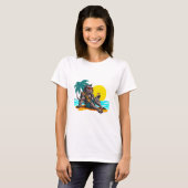 Werwolf im Urlaub T-Shirt (Vorne ganz)