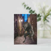 Werwolf in der Stadt Postkarte (Stehend Vorderseite)