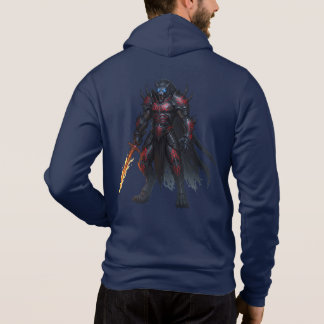 Werwolf-Krieger-Hoodie – Hyperrealistische Kunst Hoodie
