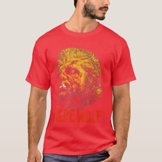 Werwolf Lycanthropie Vintage Monster Horrorfilm  T-Shirt