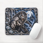 Werwolf, Paper Cut Monster Mousepad (Mit Mouse)