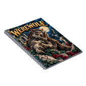 Werwolf, Paper Cut Monster Notizblock (Rechte Seite)