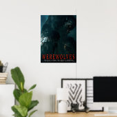 Werwolf-Poster-Serie I Poster (Heimbüro)