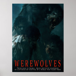 Werwolf-Poster-Serie I Poster