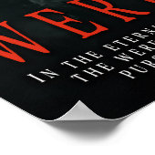 Werwolf-Poster-Serie II Poster (Ecke)