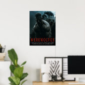 Werwolf-Poster-Serie II Poster (Heimbüro)
