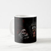 Werwolf raubt dir das Herz Kaffeetasse (Vorderseite Links)