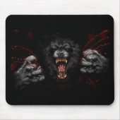 Werwolf raubt dir das Herz Mousepad (Vorne)