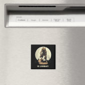 Werwolf sei legendäre Motivations-Inspiration Magnet (In Situ (Geschirrspüler))