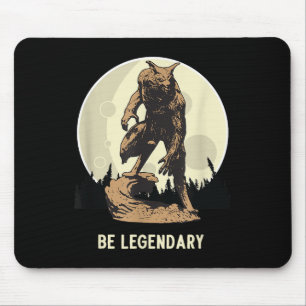 Werwolf sei legendäre Motivations-Inspiration Mousepad