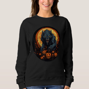 Werwolf und Pumpkins Kostüme für Mann und Frau 1 Sweatshirt