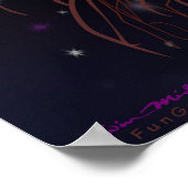 Werwolf und Vollmond-Poster Poster (Ecke)