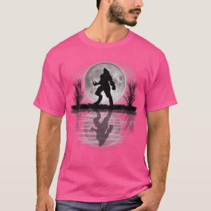 Werwolf unter Vollmond Howling Beängstigend T-Shirt