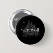 Werwolf Wald Button (Vorne & Hinten)