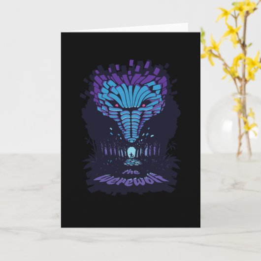 Werwolf-Wälder Karte (Gelbe Blume)