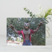 Werwolf / Wolf Man Postcard (Stehend Vorderseite)