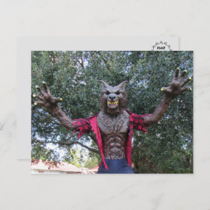 Werwolf / Wolf Man Postcard Postkarte