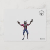 Werwolf / Wolf Man Postcard Postkarte (Rückseite)