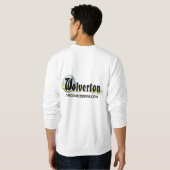 Werwölfe beim Pizza-Essen Sweatshirt für Männer (Schwarz voll)