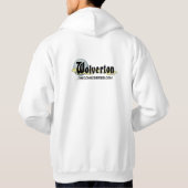 Werwölfe beim Pizza Männer Hoodie (Rückseite)