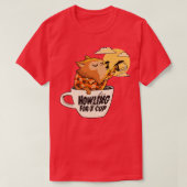 Werwölfe brauchen Kaffee T-Shirt (Design vorne)