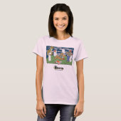 Werwölfe-Havin-Pizza-T-Shirt T-Shirt (Vorne ganz)