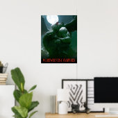 Werwölfe & Vampire - Dominanz Poster (Heimbüro)