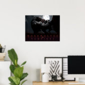 Werwölfe & Vampire - Dominion Poster (Heimbüro)