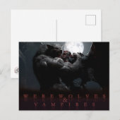 Werwölfe & Vampire - Dominion Postkarte (Vorne/Hinten)