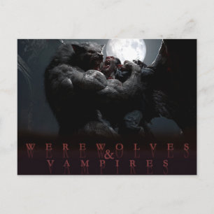 Werwölfe & Vampire - Dominion Postkarte