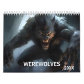 Werwölfe Wolf Lykaner Tier Kalender (Titelbild)