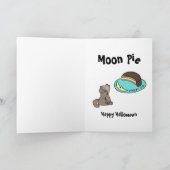 Werwolfs Lieblingsspeise ist Moon Pie Karte (Innenseite)