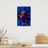 Wes Montgomery Illustriert Vintag Poster (Küche)