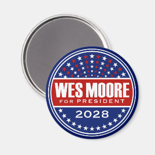 Wes Moore Präsident 2028 Magnet