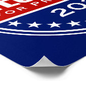 Wes Moore Präsident 2028 Poster (Ecke)