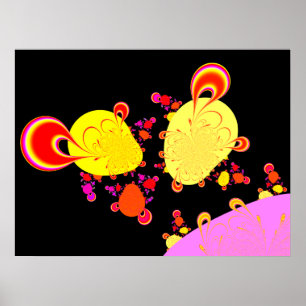 Wesen aus der glücklichen Sonne Poster