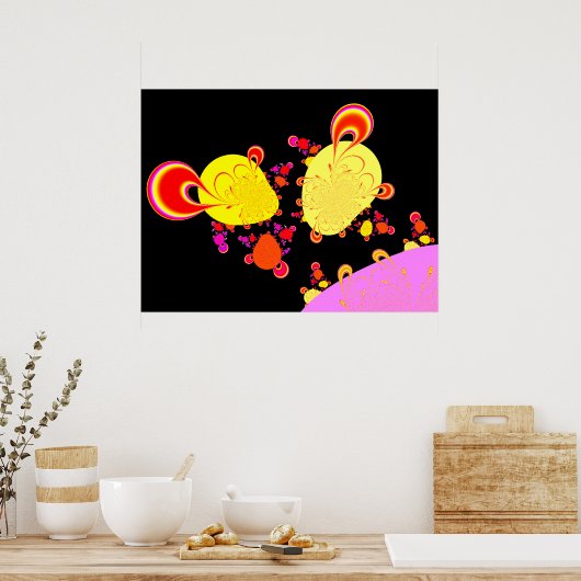 Wesen aus der glücklichen Sonne Poster (Küche)