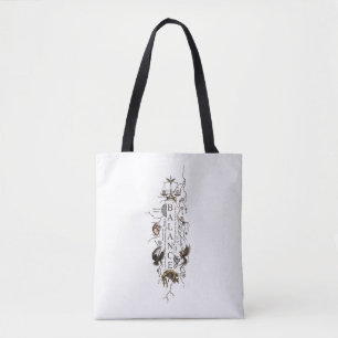 Wesen der Balance: Philosophische Kunstgrafik Tasche