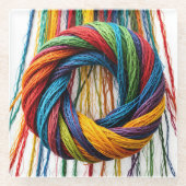 Wesen der Einheit Glasuntersetzer (Vorderseite)