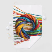 Wesen der Einheit Golfhandtuch (Insitu)